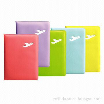Colored EVA Passport Covers with Embossed Logo